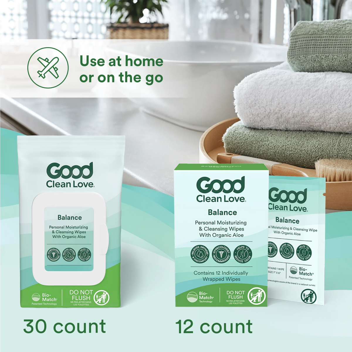 Balance pH-Balanced Wipes Products