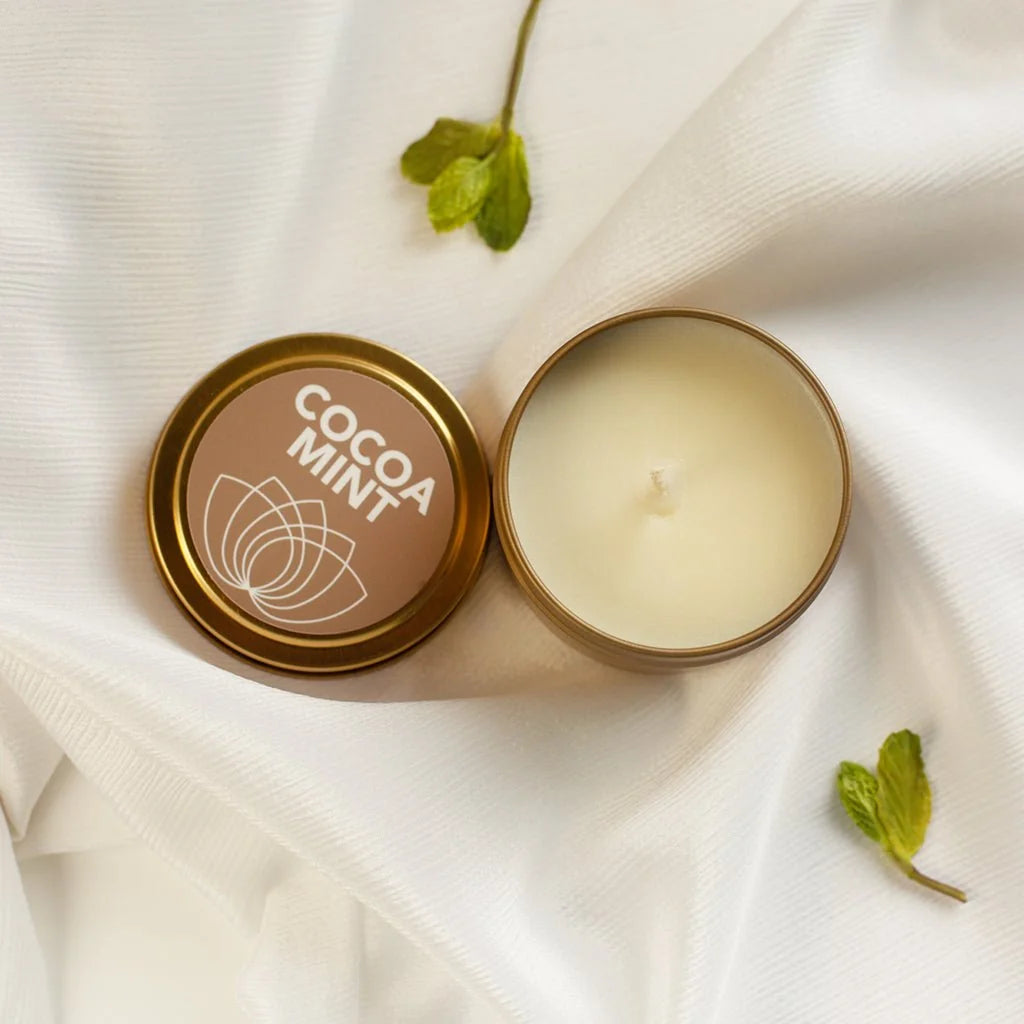 Cocoa Mint Massage Candle 4 oz