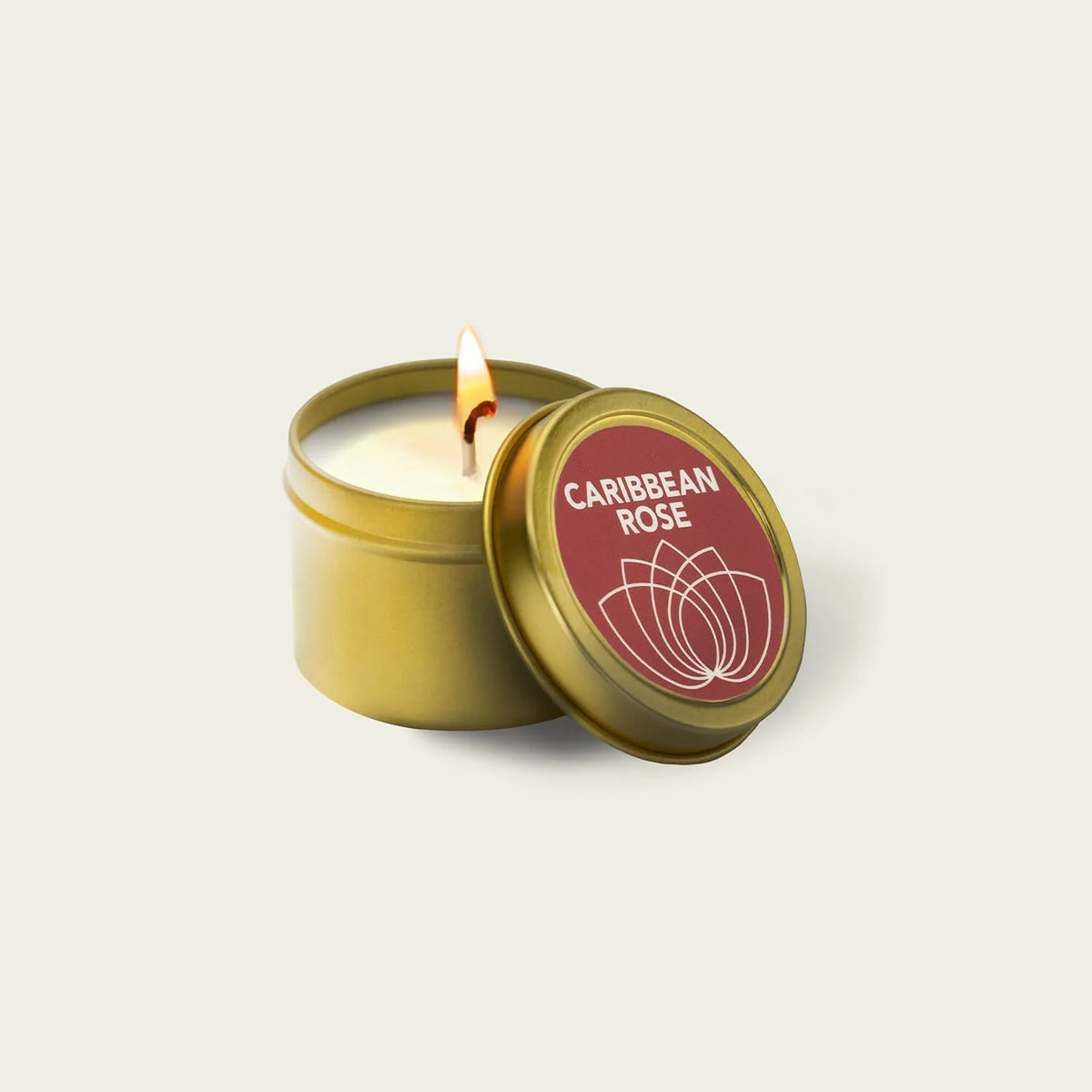 Caribbean Rose Massage Candle 2 oz